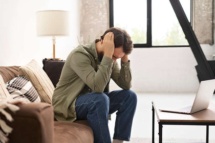You feel mentally
drained by noon
