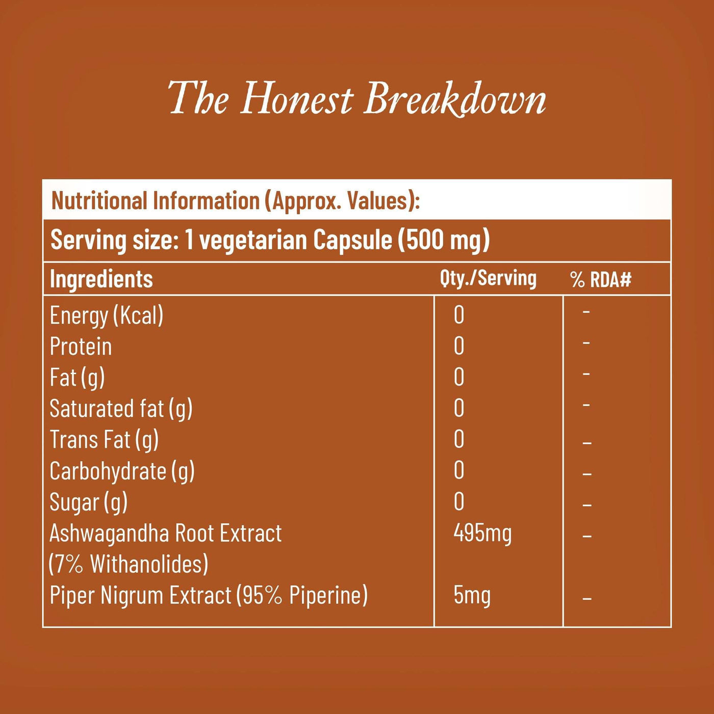 ASHWAGANDHA ROOT EXTRACT