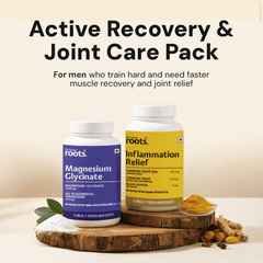 EVENING JOINT & MUSCLE RECOVERY PACK [Mg Bisglycinate + Curcumin]