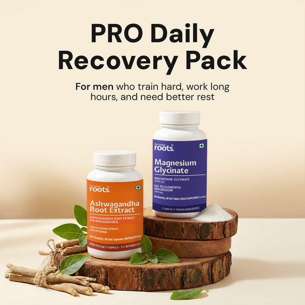 EVENING STRESS & SLEEP PACK [Ashwagandha + Mg Bisglycinate]