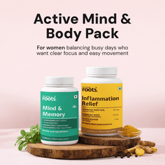 MIND & BODY PACK [Brahmi + Ashwagandha + Curcumin]