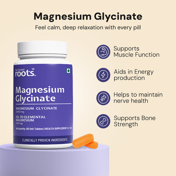 EVENING JOINT & MUSCLE RECOVERY PACK [Mg Bisglycinate + Curcumin]