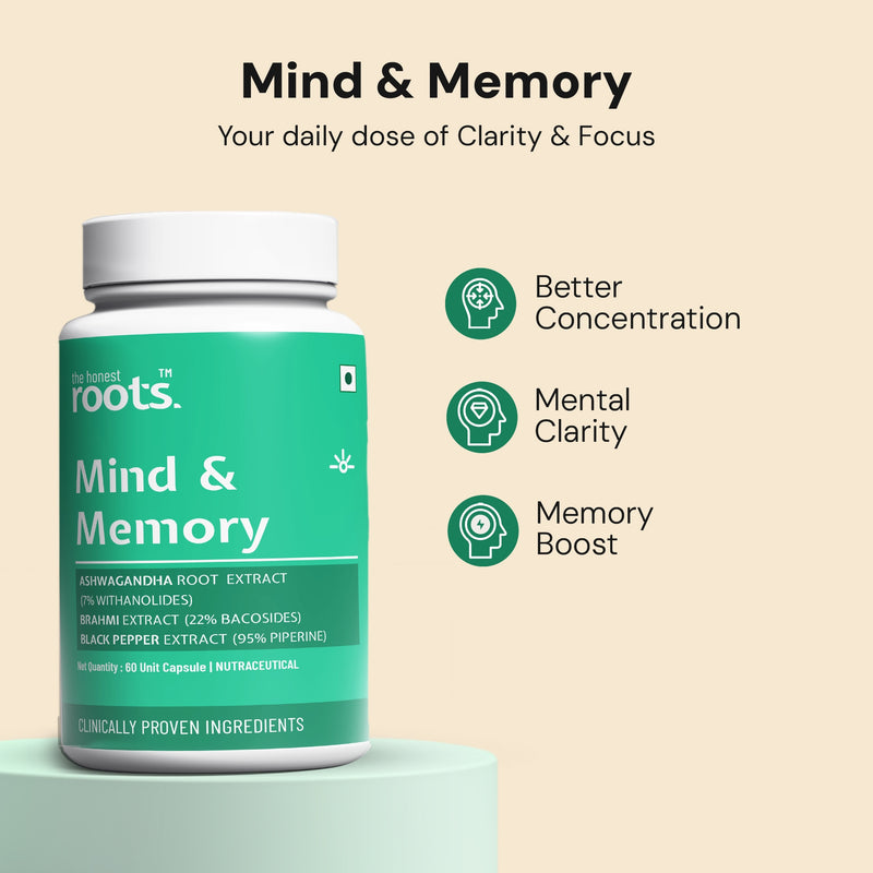 MEN'S STRESS RECOVERY PACK [Brahmi + Ashwagandha + Mg Bisglycinate]